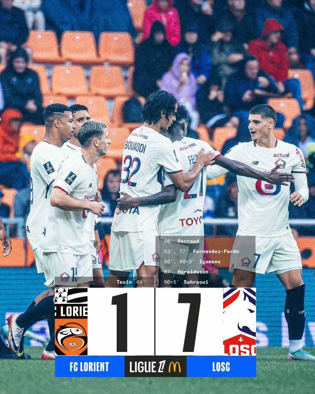 巴黎完胜里昂，格纳布里送出助攻